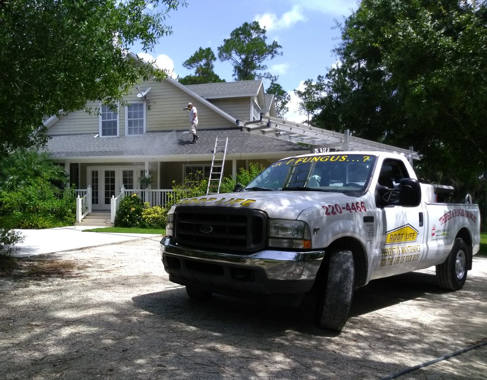 Slide of Appel Roof Cleaning