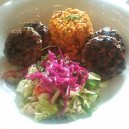 Lamb shish lunch