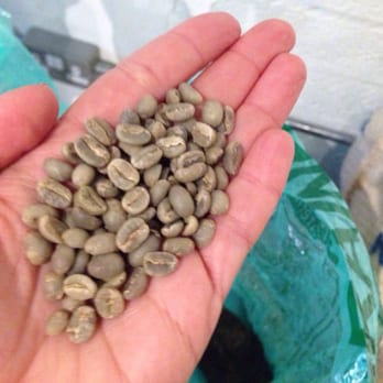 Urbanity - green coffee beans pre-roasting. They smell heavenly!! - Cafes Near Me - Dublin, D