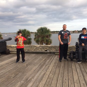 Castillo de San Marcos - At the top - Landmarks & Historical Buildings Near Me - Saint Augustine, Florida Castillo de San Marcos - At the top - Landmarks & Historical Buildings Near Me - Saint Augustine, Florida