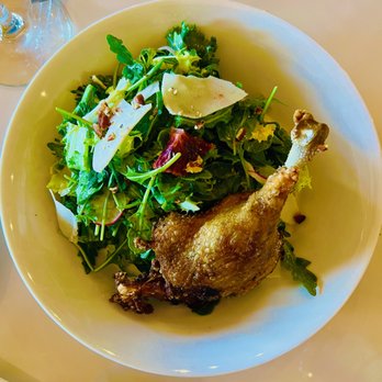 Ocotillo - roasted duck leg, French beans, frisée, hearts of palm pecans, citrus, vinaigrette - New American Near Me - Phoenix, Arizona
