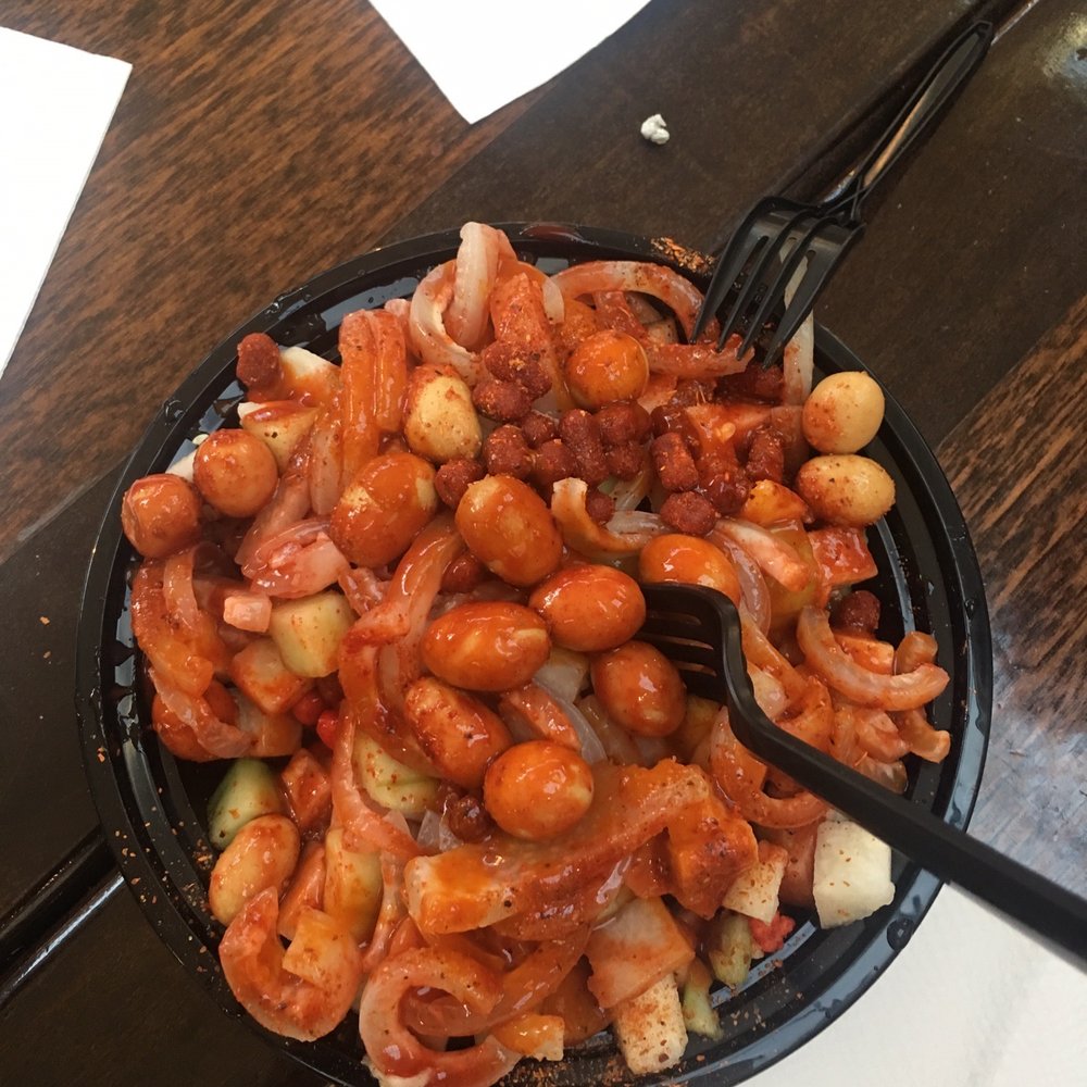Botana Express - a bowl of food on a table - Mexican Near Me - Orange, California