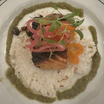 The Watershed Pub - Salmon with coconut risotto - Pubs Near Me - Camp Hill, Pennsylvania The Watershed Pub - Salmon with coconut risotto - Pubs Near Me - Camp Hill, Pennsylvania