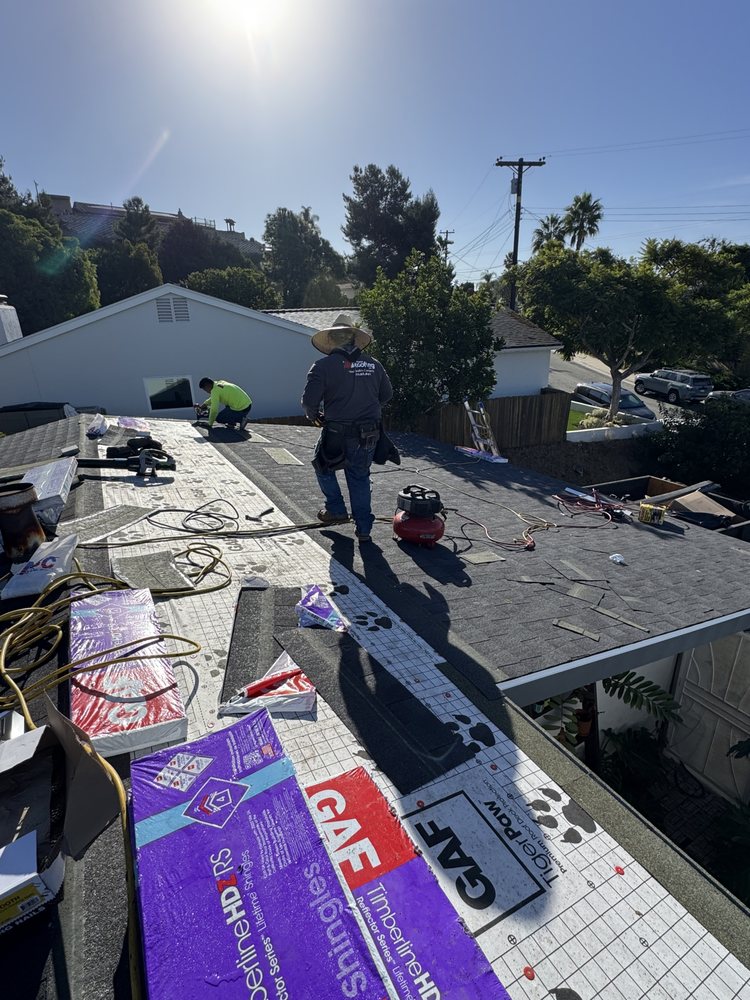 Slide of Mister Roofing