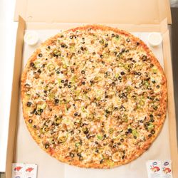 Halal West Pizza - King Kong size!