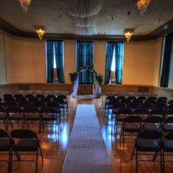 Wedding setup, August 2021.