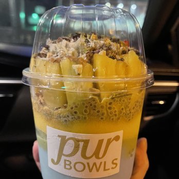 Pur Bowls - large bowl - Acai Bowls Near Me - Orange, California
