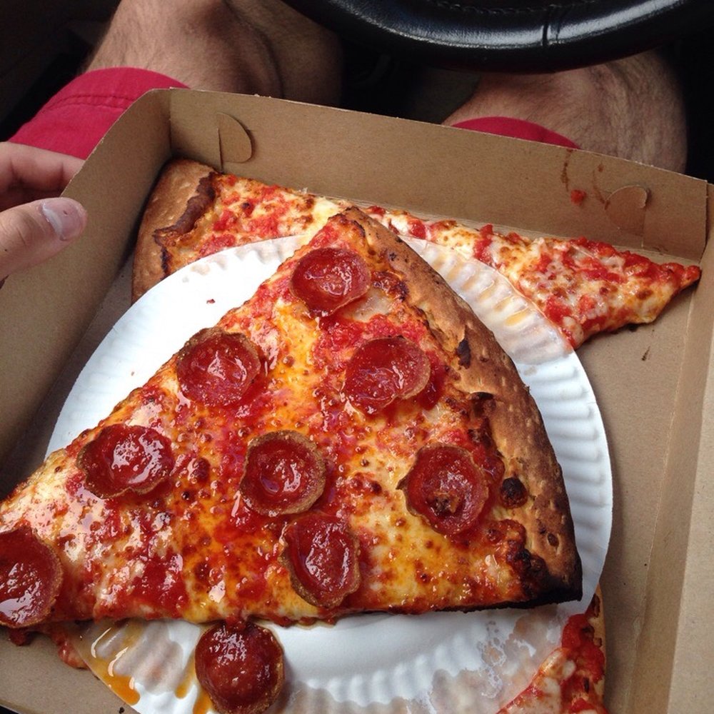 This pizza is gross.