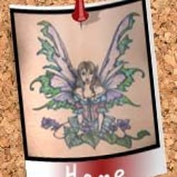 The Red Genie Tattoos - Wild Violet