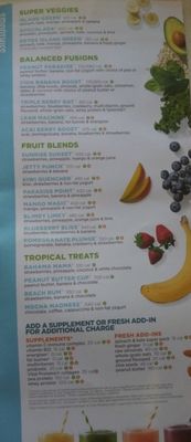 Menu photo 2 Tropical Smoothie Cafe Denton, TX Menu photo 2 Tropical Smoothie Cafe Denton, TX