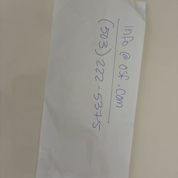 Written note instead of speaking to me Written note instead of speaking to me