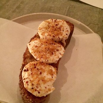 Lilia - House made mozzarella, toasted garlic bread, lemon,  bottarga - Italian Near Me - Brooklyn, New York