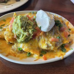 Happy hour nachos