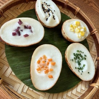 Tanzie's - Khanom Krok (coconut cakes) - Salad Near Me - Berkeley, California