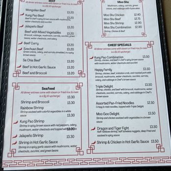 Shanghai Town - Menu - Aug 2025 - Chinese Near Me - Bartlesville, Oklahoma