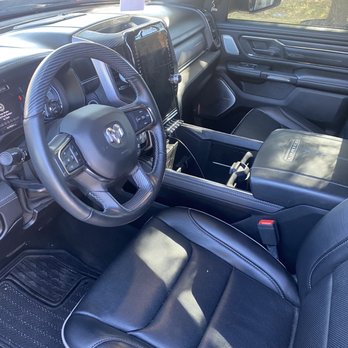 First Class Auto Detailing - Front seat before. - Auto Detailing Near Me