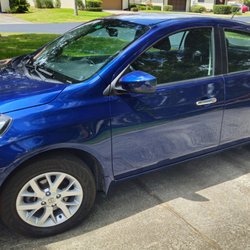 Joe Hudson's Collision Center - The entire left side was damaged including destroyed mirror and front wheel damage but now, perfection!