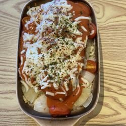 Bento Kuma - Baked pork chop rice with tomato sauce