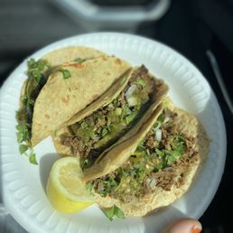Asada tacos with homemade tortillas Asada tacos with homemade tortillas