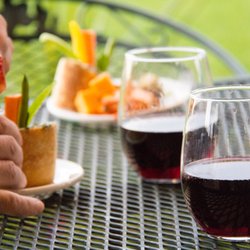 The Big River Grille - Cheers from the Big River Grille, located inside at the Rio Grande Club. Golf play and both restaurants are open to the public.
