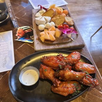 ProAbition - WINGS cheese plate - New American Near Me - Riverside, California