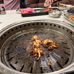 Bawi Korean BBQ - Grilled Octopus
