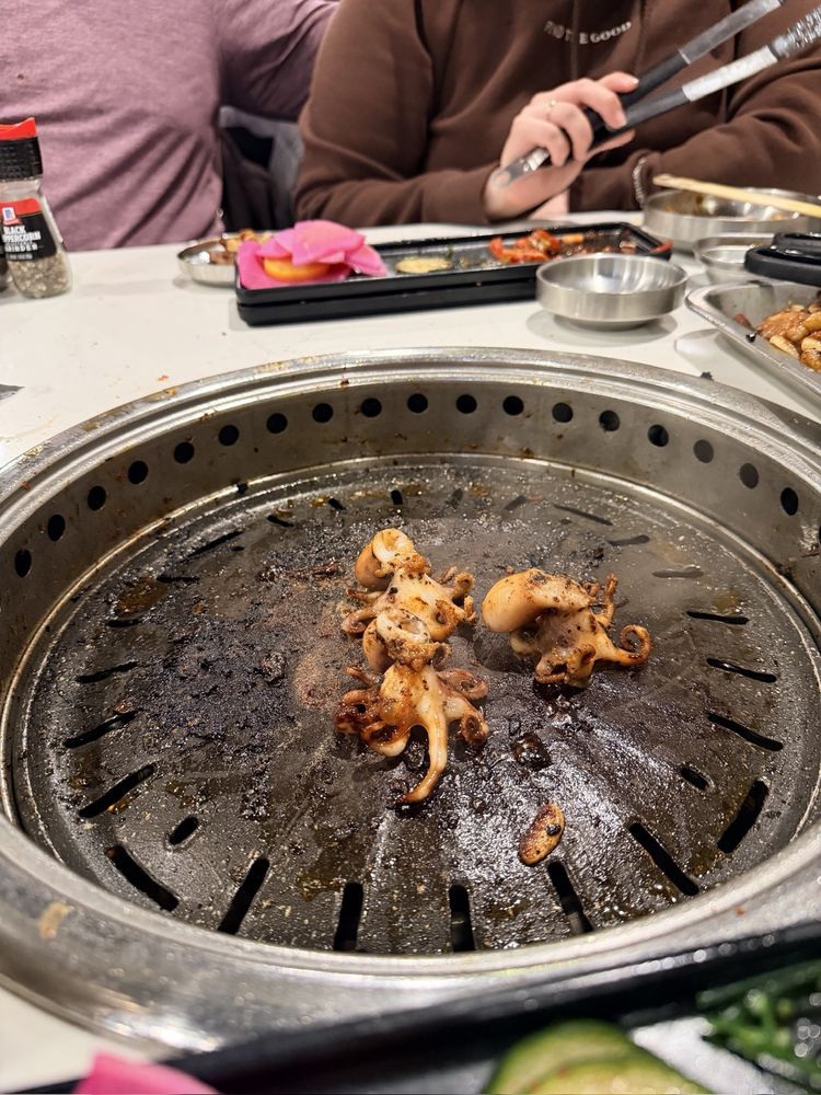 Food from Bawi Korean BBQ