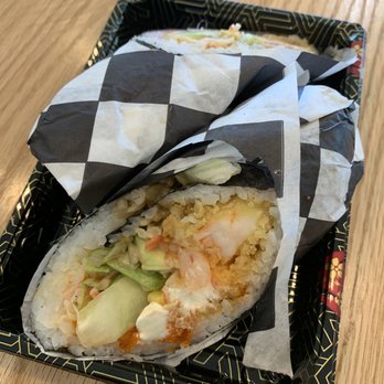 Kung Fu Tea - Crunchy Shrimp Sushi Burrito. Excellent! - Coffee & Tea Near Me - High Point, North Carolina