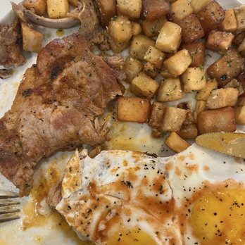 The Honey Hole - Pork chops & eggs - Breakfast & Brunch Near Me - Houston, Texas