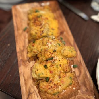 Kingfish Kitchen & Cocktails - Crawfish Bread - Cajun/Creole Near Me - New Orleans, Louisiana