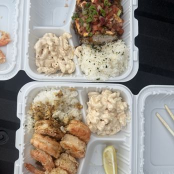 Beastside Kitchen - Garlic shrimp and ahi furikake - - Seafood Near Me - Honolulu, Hawaii
