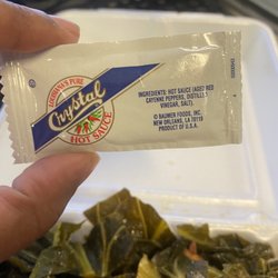 Eat at Clark’s - Crystals packet...cuz yup!