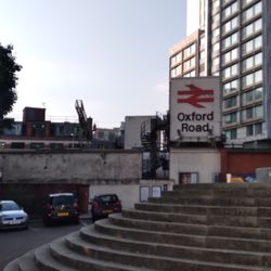 Manchester Oxford Road Railway Station - Entrance