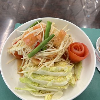 White Springs Cafe - Spicy (V) Papaya Salad. Best papaya salad ever - Thai Near Me - Arcadia, California White Springs Cafe - Spicy (V) Papaya Salad. Best papaya salad ever - Thai Near Me - Arcadia, California