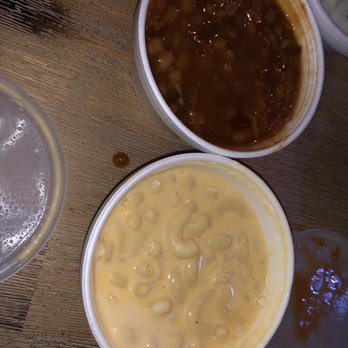 Bar-B-Que Hut - Mac and cheese and baked beans - Barbeque Near Me - Magnolia, Texas Bar-B-Que Hut - Mac and cheese and baked beans - Barbeque Near Me - Magnolia, Texas