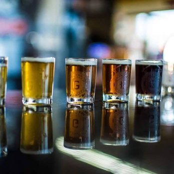 The Growler Guys - a row of glasses of beer - Pubs Near Me - Klamath Falls, Oregon The Growler Guys - a row of glasses of beer - Pubs Near Me - Klamath Falls, Oregon