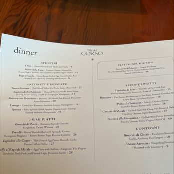 Via del Corso - Menu (11/05/2022) - Italian Near Me - Berkeley, California Via del Corso - Menu (11/05/2022) - Italian Near Me - Berkeley, California