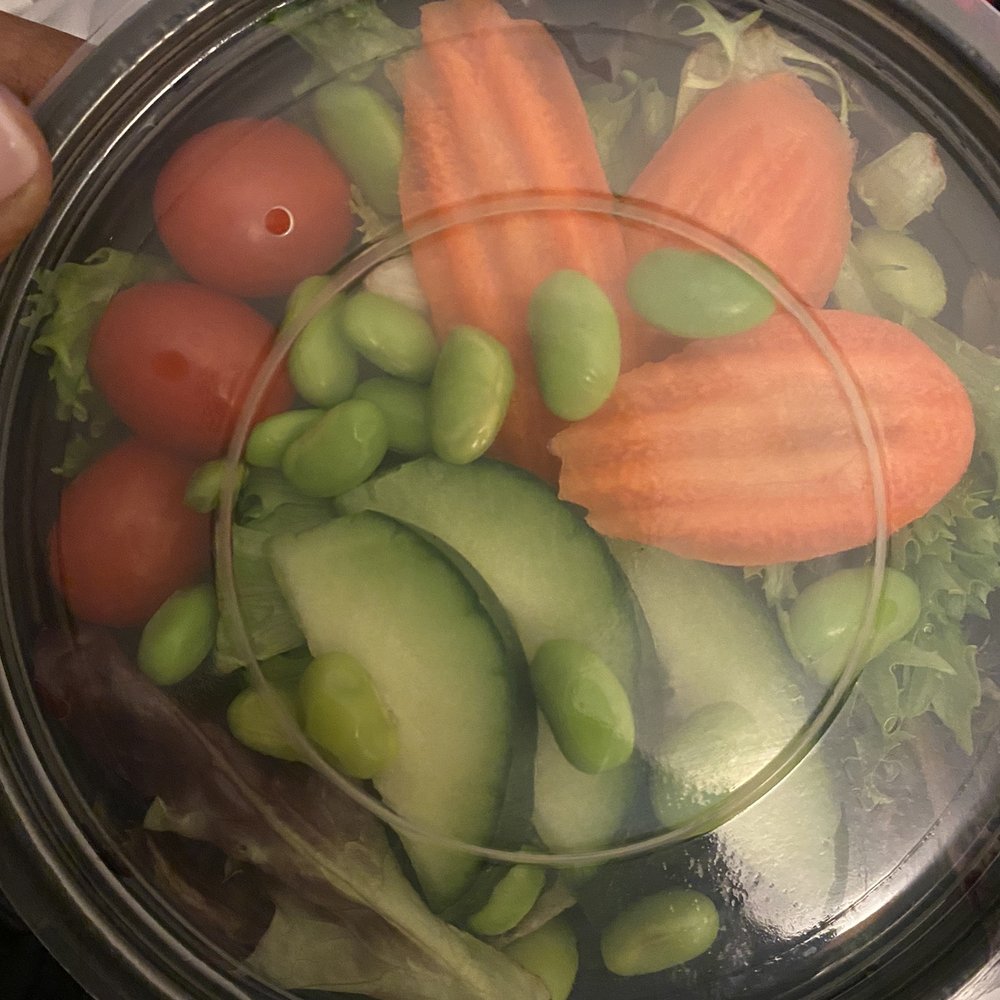 WaBa Grill - Side salad was prepared so nicely! - Fast Food Near Me - San Pedro, California WaBa Grill - Side salad was prepared so nicely! - Fast Food Near Me - San Pedro, California