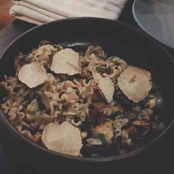 Henley - Black Farro Reginetti-look at those Black Truffle - New American Near Me - Nashville, Tennessee