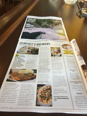 Menu photo 5 Dempsey's Brewery Restaurant & Pub Watertown, SD