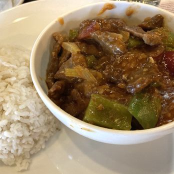Inchin's Bamboo Garden - Lamb Hot Garlic Lunch - Chinese Near Me - Glendale, Arizona
