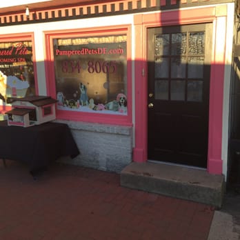 Pampered Pets Grooming Spa - Pretty store front! - Pet Groomers Near Me - Delaware City, Delaware