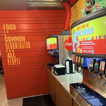 Chicken Guy! - Drink area - Chicken Shop Near Me - Lake Buena Vista, Florida