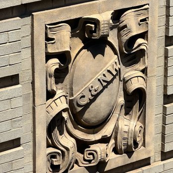 Chicago Architecture Center - The Chicago and Northwestern Railroad logo - Museums Near Me - Chicago, Illinois