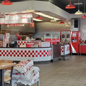 Five Guys - Inside - Burgers Near Me - Pittsburgh, Pennsylvania