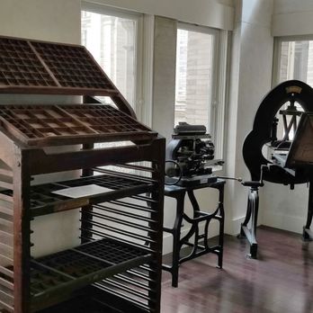 Providence Public Library - Antique printing equipment - Libraries Near Me - Providence, Rhode Island