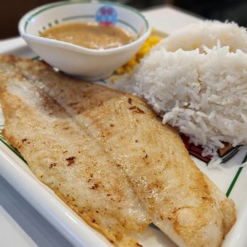 Hong Kong Cafe - Grilled fish rice with mushroom sauce - Hong Kong Style Cafe Near Me - Walnut, California