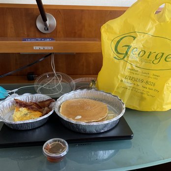 George's - Pancake platter to go - American Near Me - New York, New York George's - Pancake platter to go - American Near Me - New York, New York