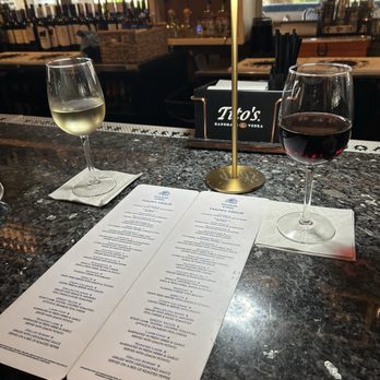 Taverna Kyma - Two for one glasses of wine during happy hour - Greek Near Me - Boca Raton, Florida