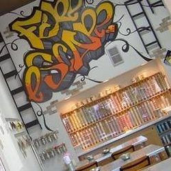 Fire Escape - Studio graffiti at our Bowness location before we moved.